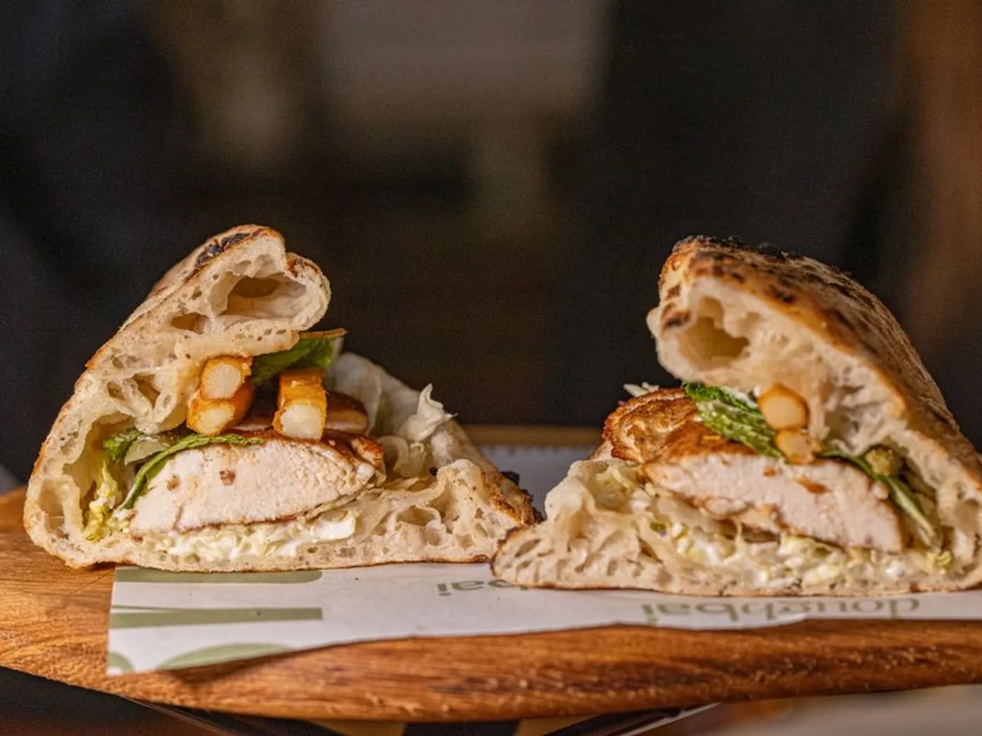 Chicken Schnitzel Pita
