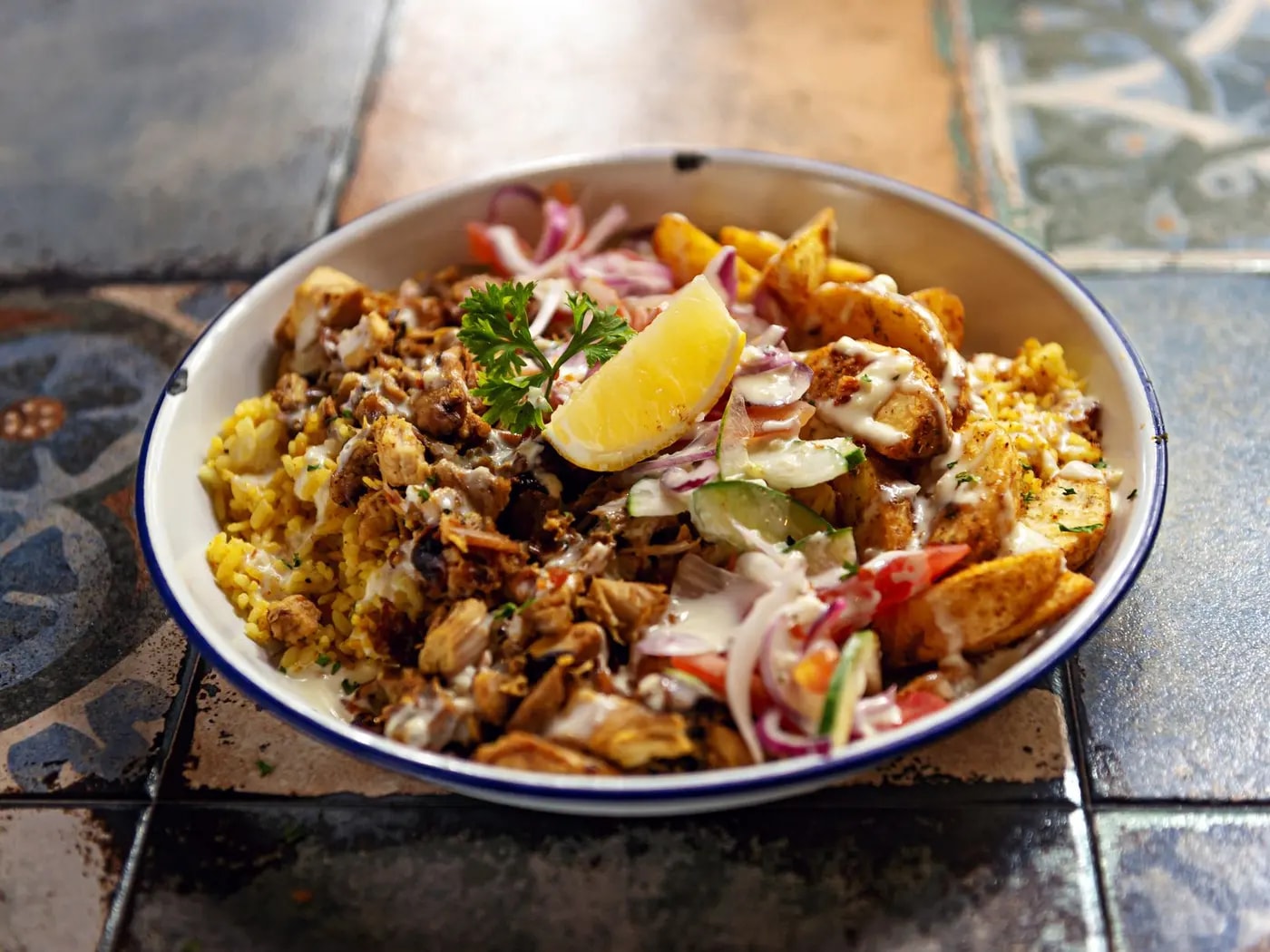 Chicken Shawarma Plate