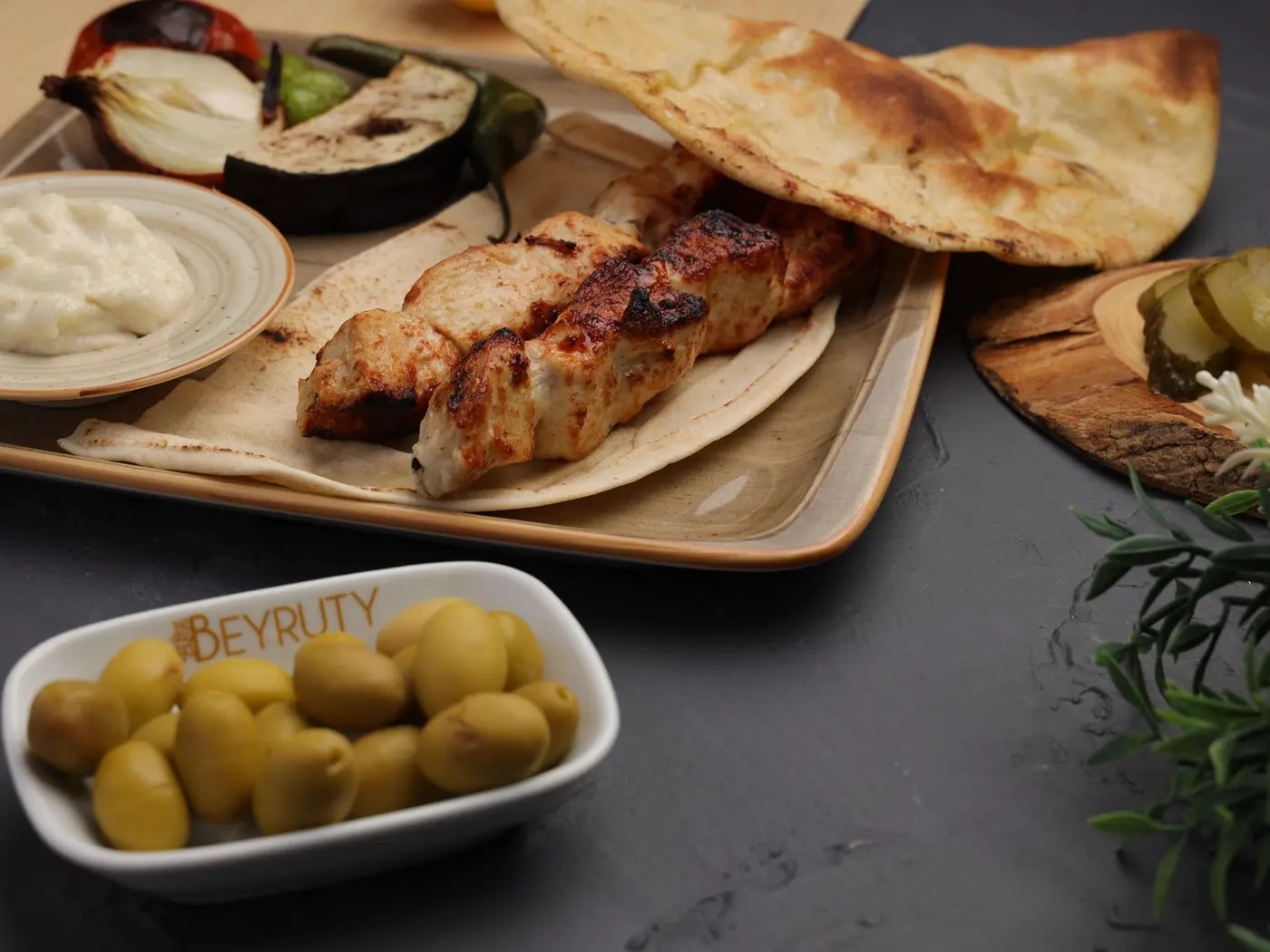 Chicken Shish Kebab Plate