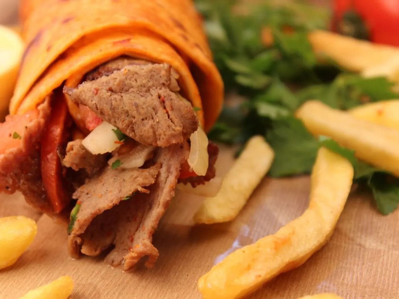 Lamb Shish Laffa