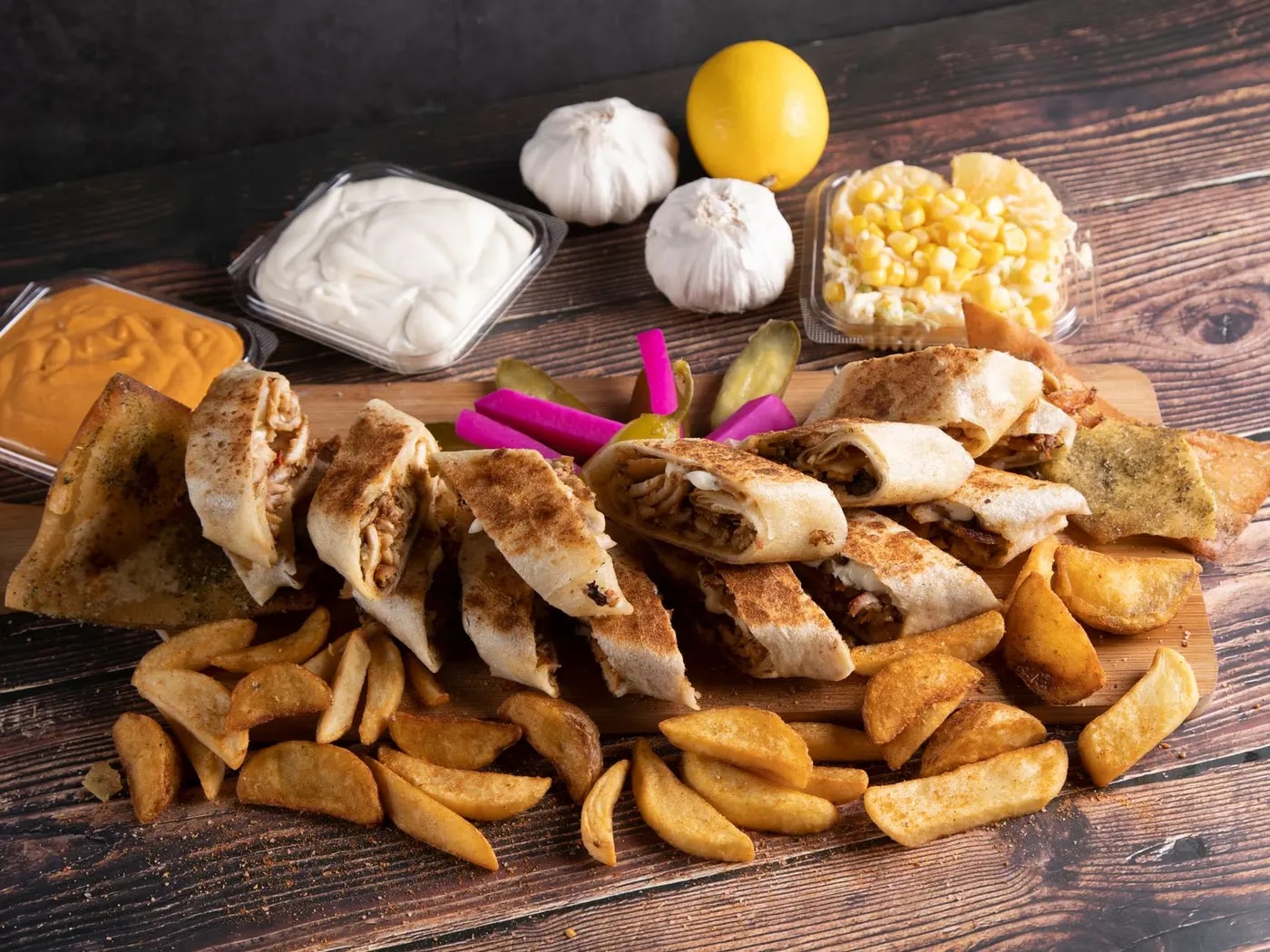 Mixed Shawarma Laffa