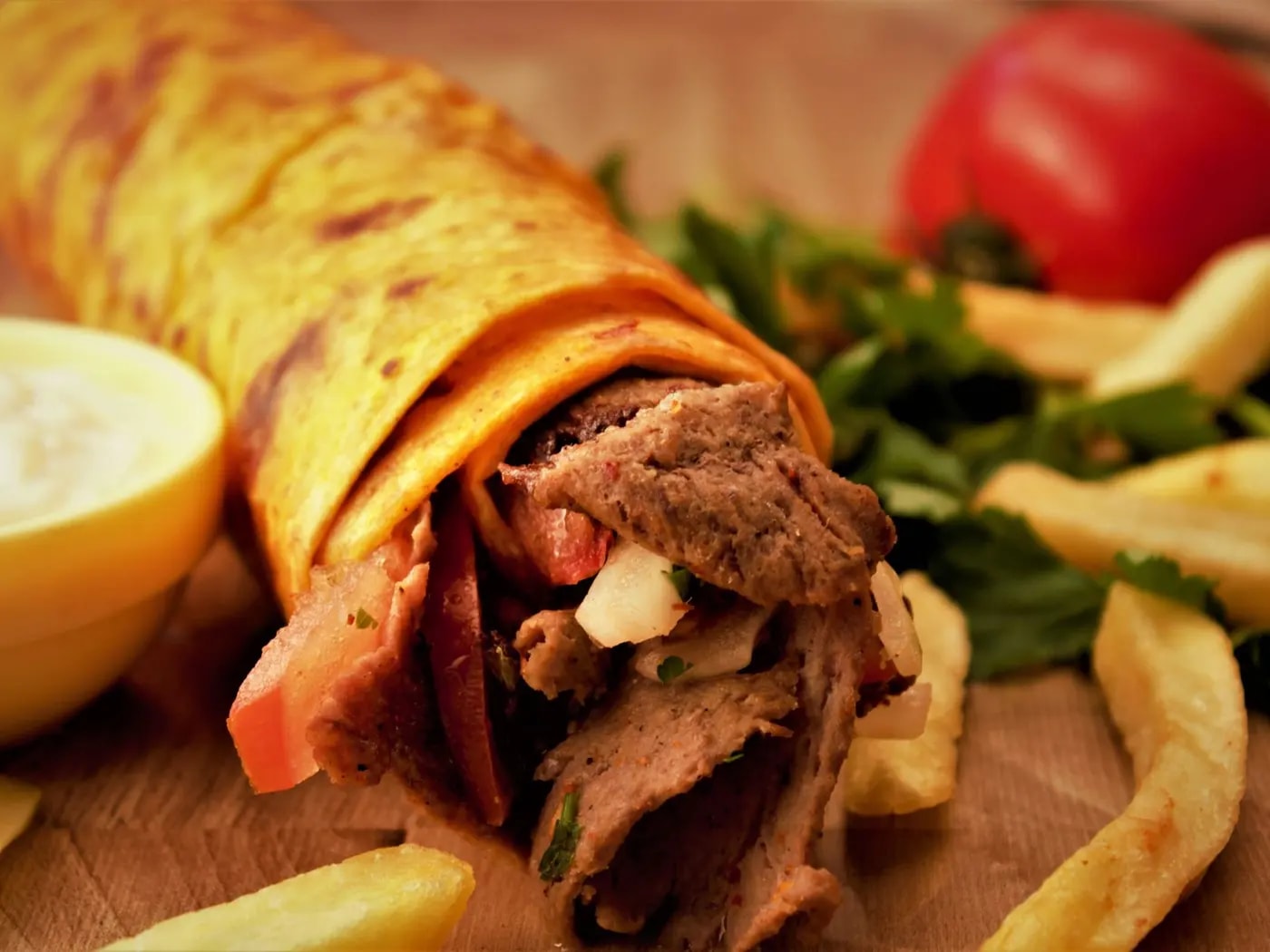 Mixed Shawarma Sandwich