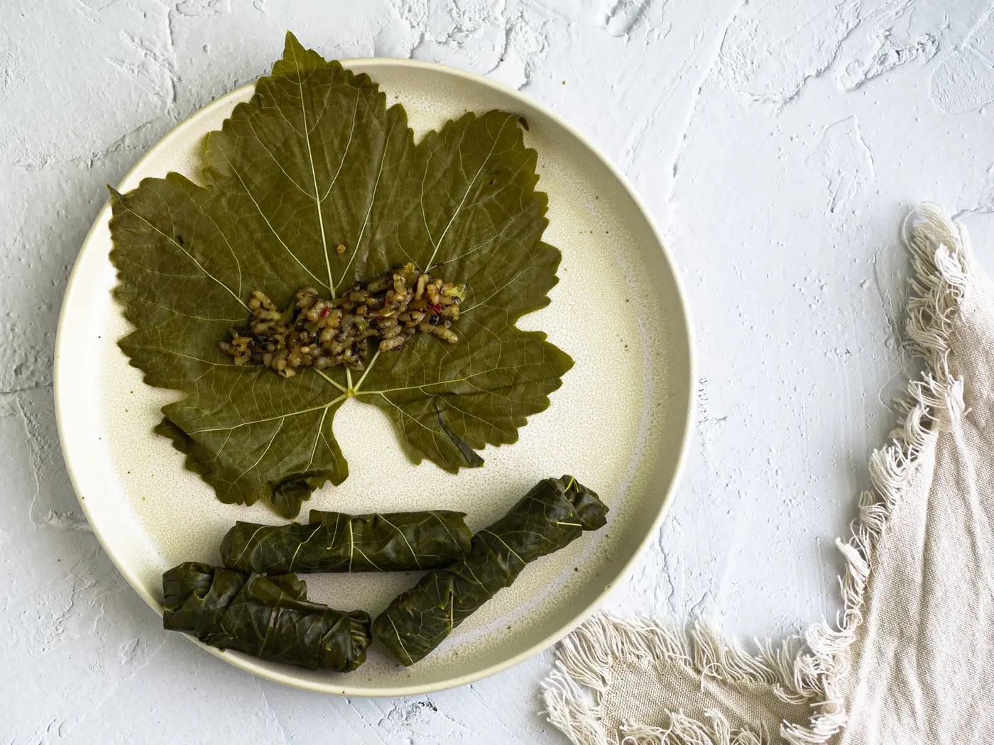 Stuffed Grape Leaves
